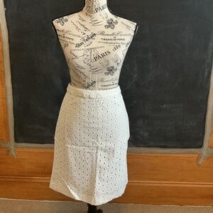 Nue Options islet white pencil skirt, ladies size 6
